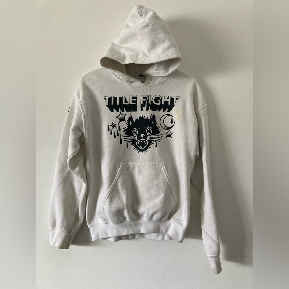 Title fight/revelation records band hoodie